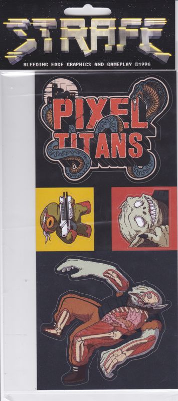 Extras for Strafe (Windows) (Special Reserve Games release): Stickers
