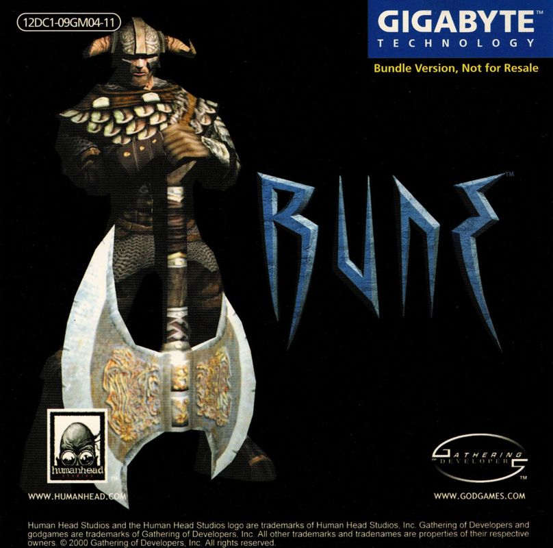 Windows Rune Player Rune cover or packaging material - MobyGames