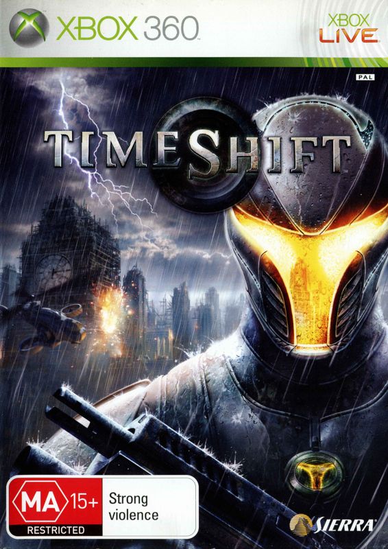 Front Cover for TimeShift (Xbox 360)