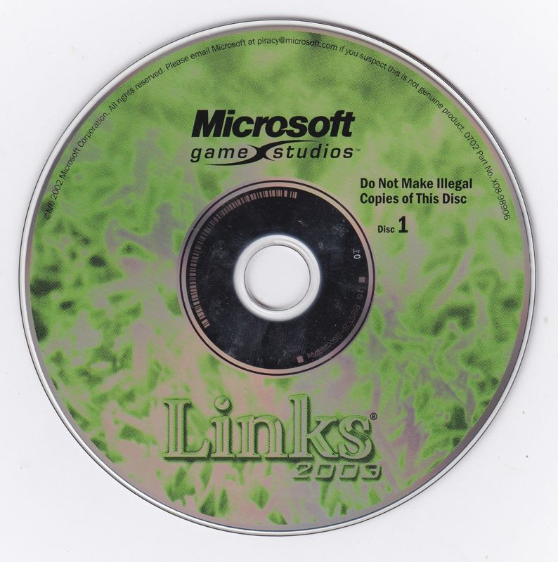 Media for Links 2003 (Windows): Disc 1