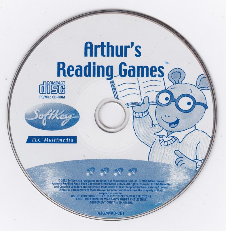 Media for Arthur's Reading Games & Just Grandma and Me (Macintosh and Windows): Disc 1: Arthur's Reading Games