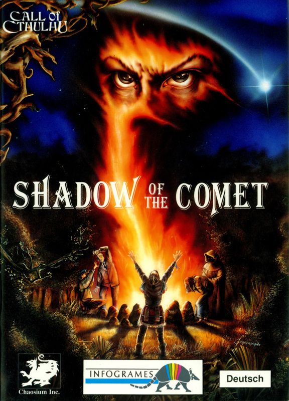 Manual for Call of Cthulhu: Shadow of the Comet (DOS): Front