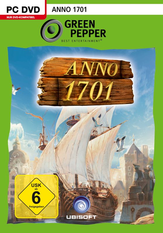 Front Cover for 1701 A.D. (Windows) (Green Pepper release)