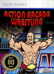 Front Cover for Action Arcade Wrestling (Xbox 360) (XNA Indie release)
