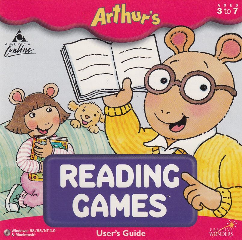 Front Cover for Arthur's Reading Games (Macintosh and Windows)
