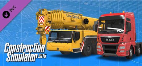 Front Cover for Construction Simulator 2015: Liebherr LTM 1300 6.2 (Linux and Macintosh and Windows) (Steam release)