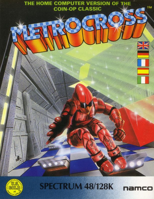 Front Cover for Metro Cross (ZX Spectrum)