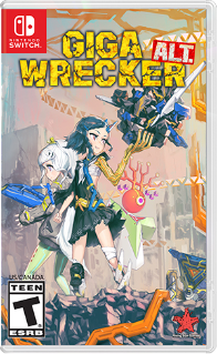 Front Cover for Giga Wrecker Alt. (Nintendo Switch) (download release): 1st version