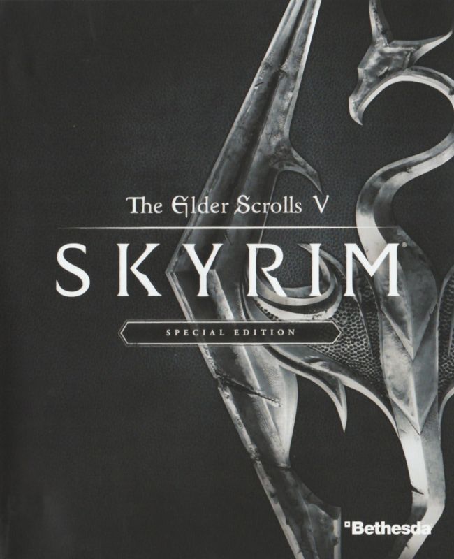 Advertisement for The Elder Scrolls V: Skyrim - Special Edition (PlayStation 4): Front
