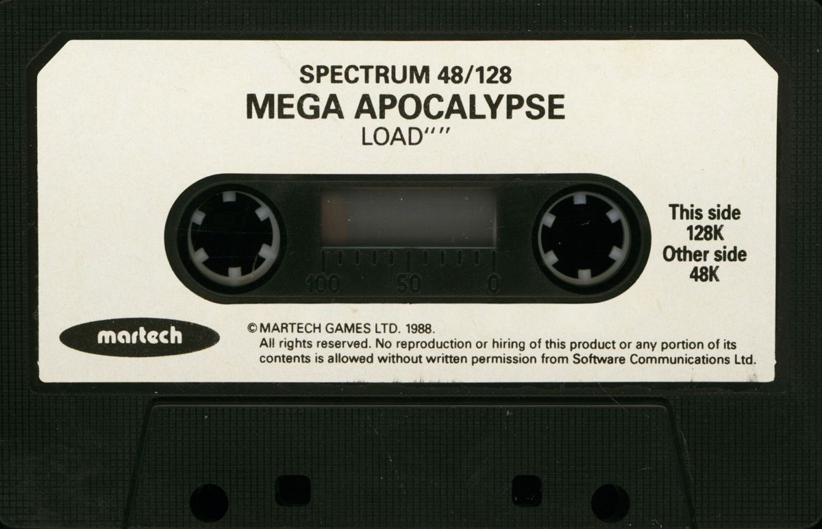 Media for Mega-Apocalypse (ZX Spectrum)