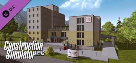Front Cover for Construction Simulator 2015: St. John’s Hospital Fuchsberg (Linux and Macintosh and Windows) (Steam release)