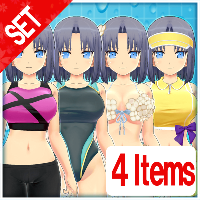 Front Cover for Senran Kagura: Peach Beach Splash - Transparent Outfit Set Vol. 2 (PlayStation 4) (download release)