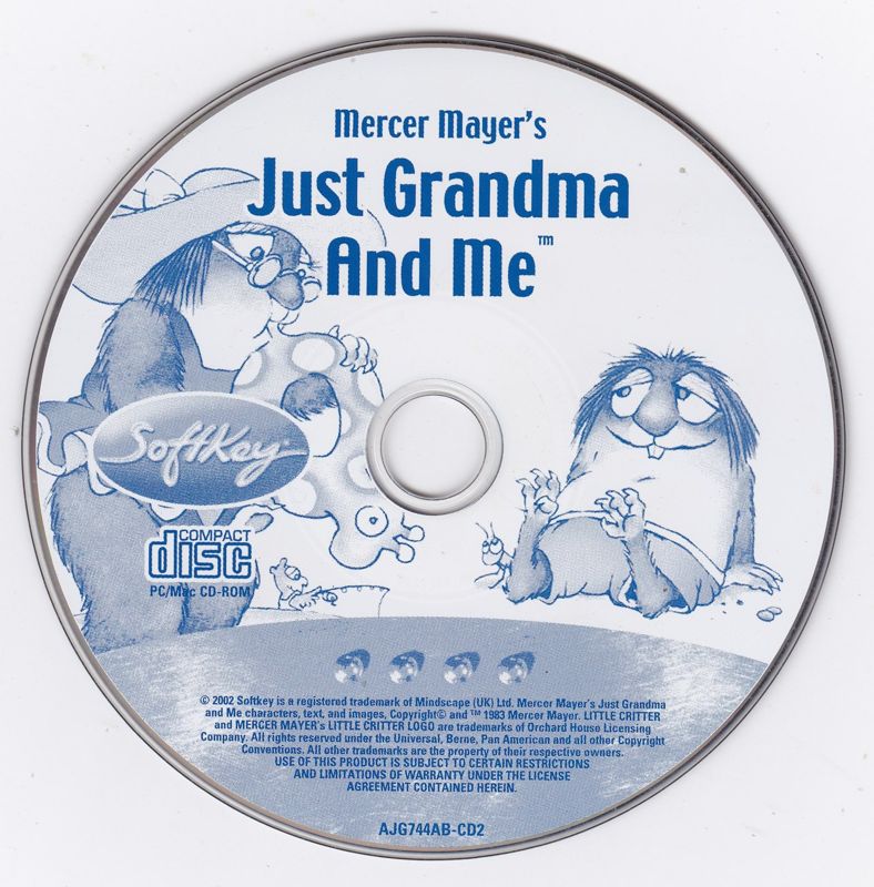 Media for Arthur's Reading Games & Just Grandma and Me (Macintosh and Windows): Disc 2: Just Grandma And Me