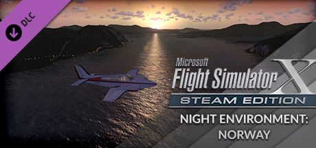 Front Cover for Microsoft Flight Simulator X: Steam Edition - Night Environment: Norway (Windows) (Steam release)