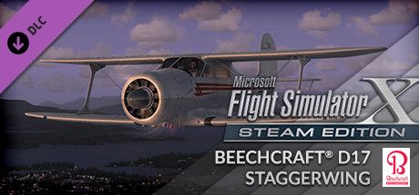 Front Cover for Microsoft Flight Simulator X: Steam Edition - Beechcraft D17 Staggerwing (Windows) (Steam release)
