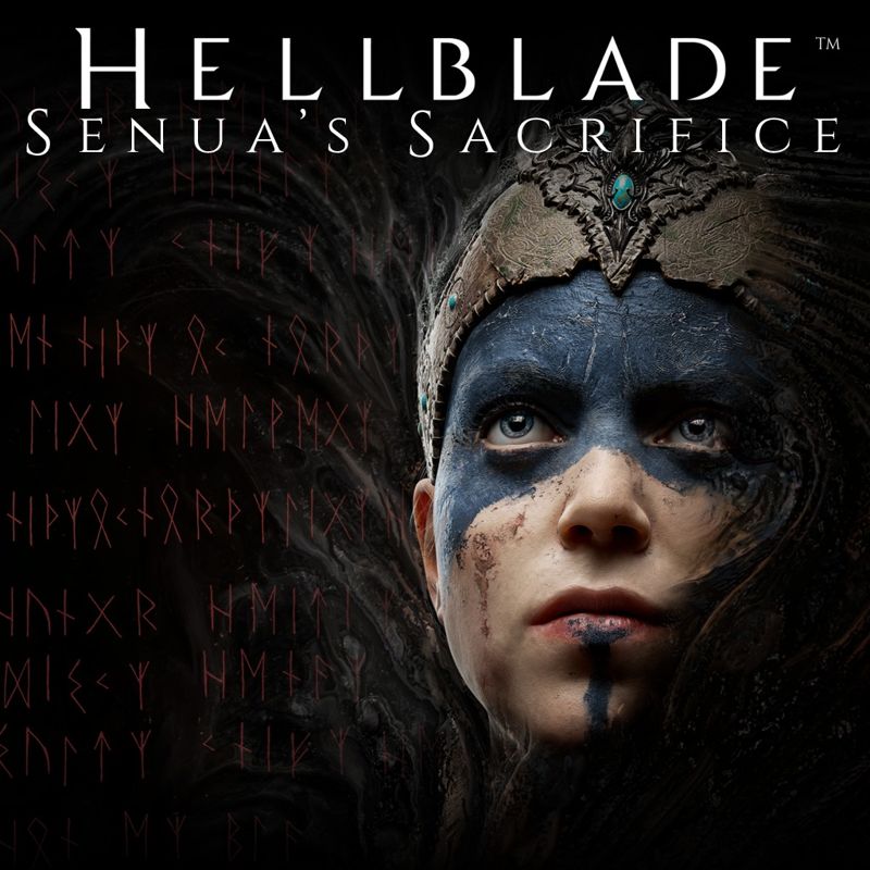 Front Cover for Hellblade: Senua's Sacrifice (PlayStation 4) (download release)