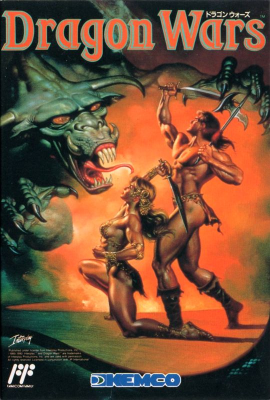 Front Cover for Dragon Wars (NES)