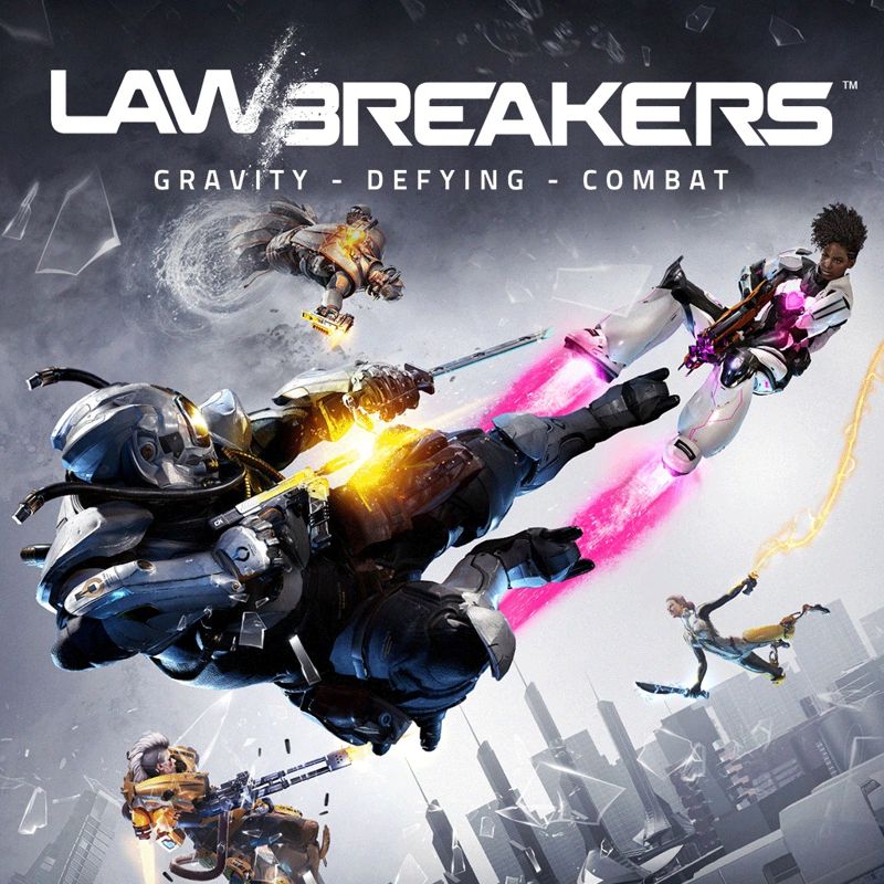 Front Cover for LawBreakers (PlayStation 4) (download release)