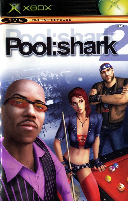 Manual for Pool:shark 2 (Xbox): Front