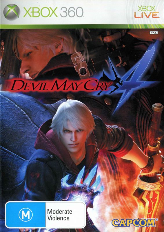 Front Cover for Devil May Cry 4 (Xbox 360)