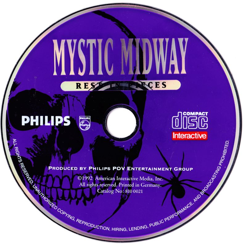 Media for Mystic Midway: Rest in Pieces (CD-i)