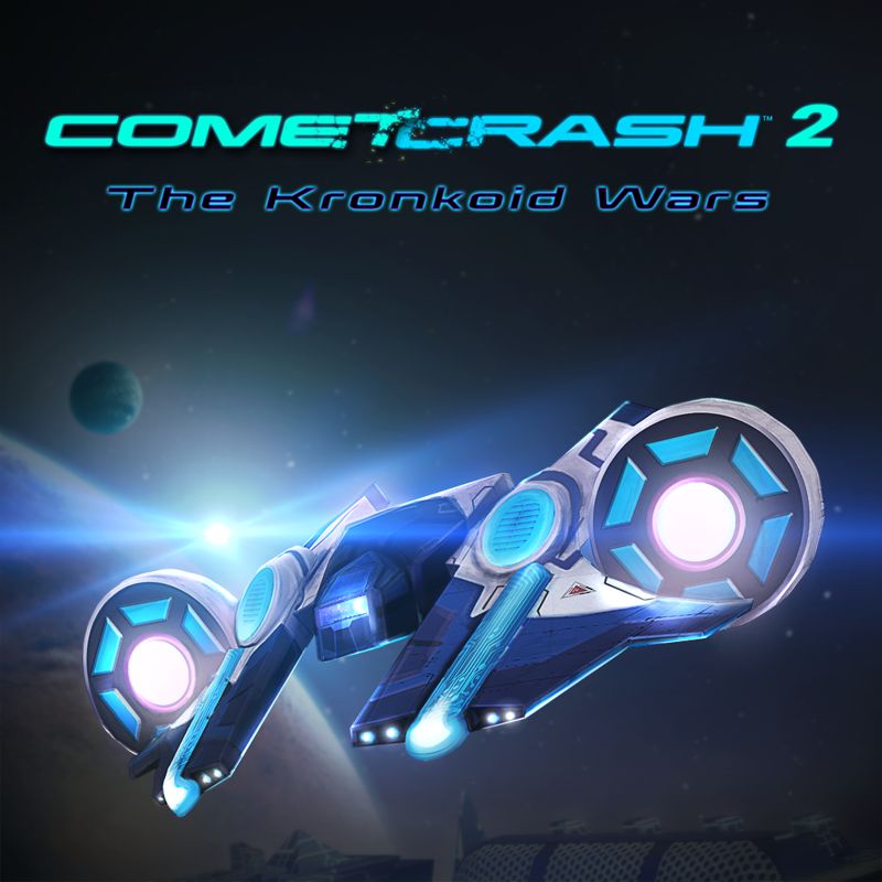 Front Cover for Comet Crash 2: The Kronkoid Wars (PlayStation 4) (download release)