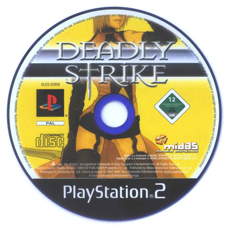 Deadly Strike cover or packaging material - MobyGames