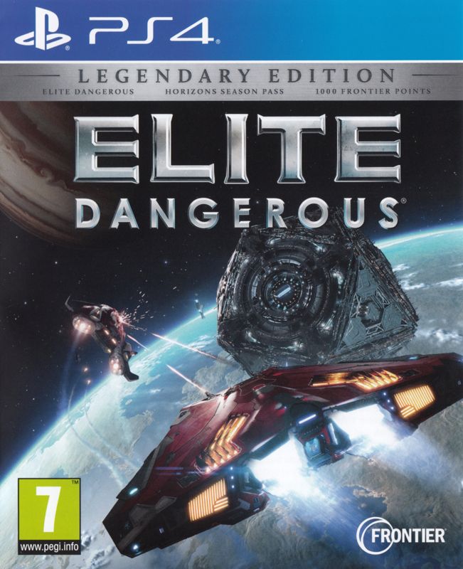 Front Cover for Elite: Dangerous (Legendary Edition) (PlayStation 4)