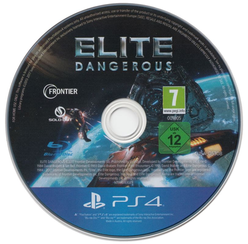Media for Elite: Dangerous (Legendary Edition) (PlayStation 4)