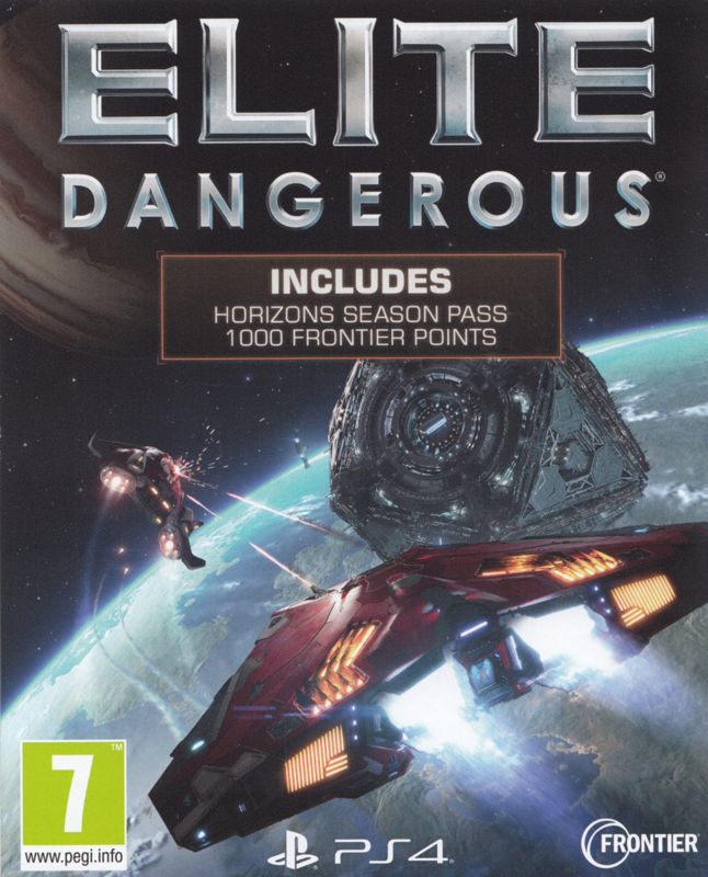 Extras for Elite: Dangerous (Legendary Edition) (PlayStation 4): DLC Horizons Season Pass / 1000 Frontier Points - Front
