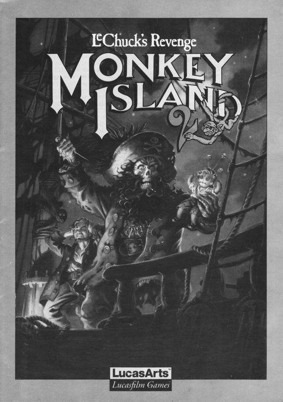 Monkey Island 2 LeChuck's Revenge cover or packaging material MobyGames