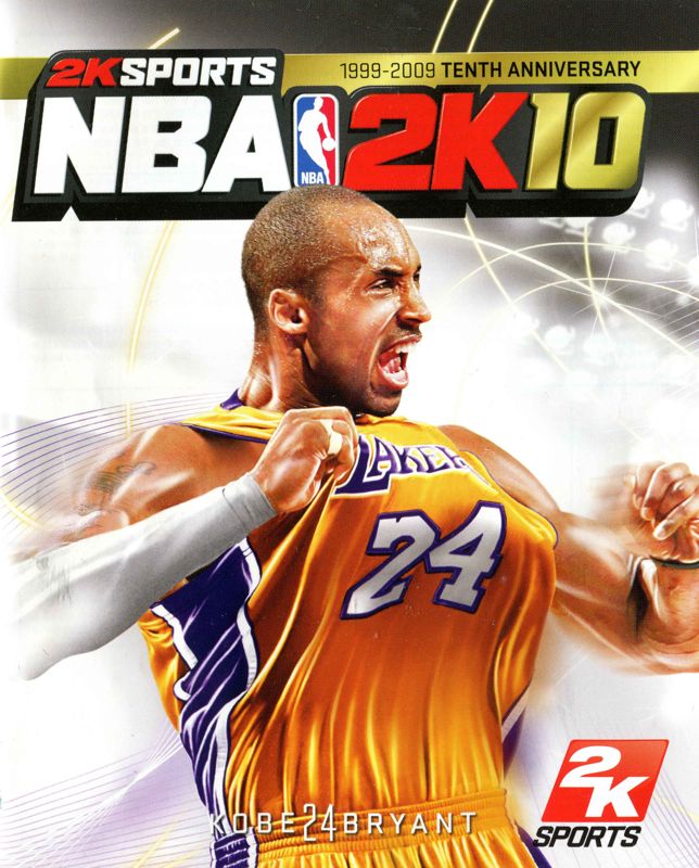 Manual for NBA 2K10 (PlayStation 3): Front