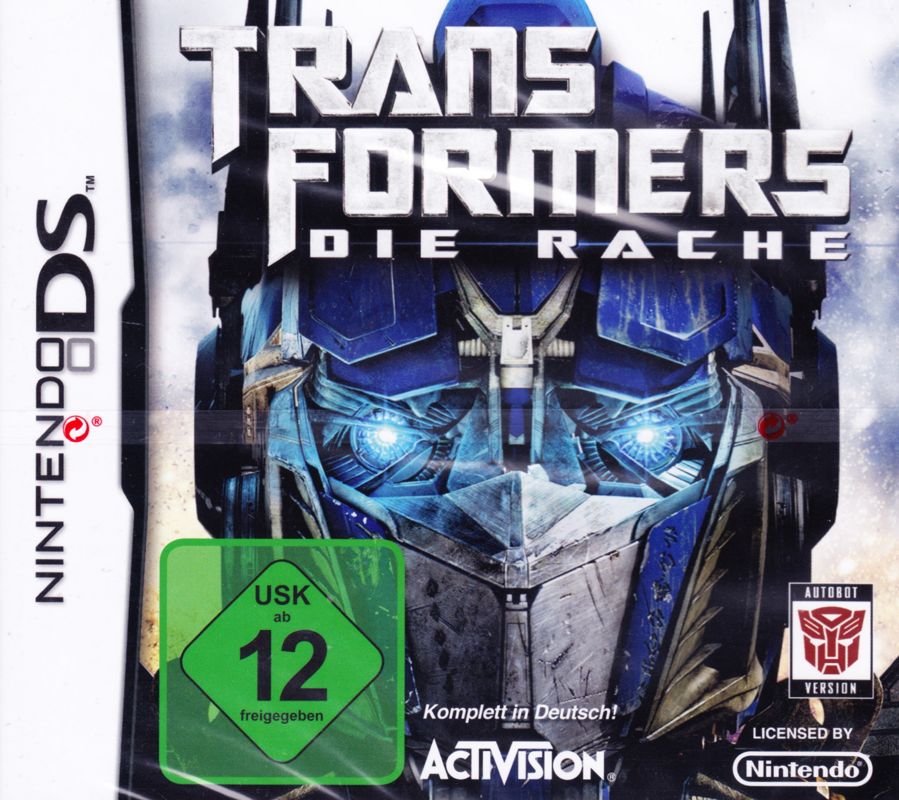 Front Cover for Transformers: Revenge of the Fallen - Autobots (Nintendo DS) (Re-release)