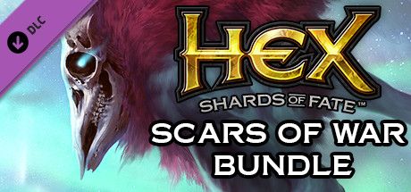 Front Cover for Hex: Shards of Fate - Scars of War Bundle (Macintosh and Windows) (Steam release)