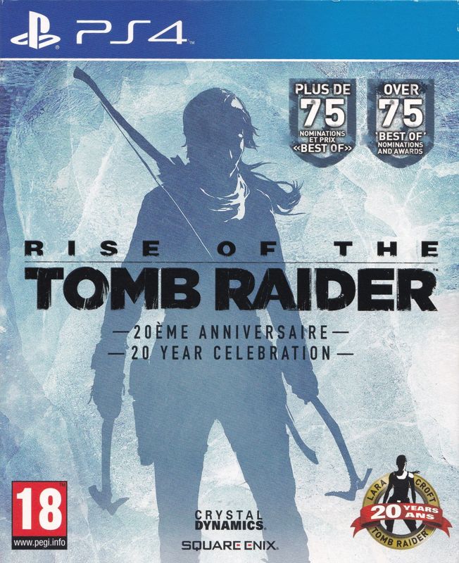 Front Cover for Rise of the Tomb Raider: 20 Year Celebration (PlayStation 4)