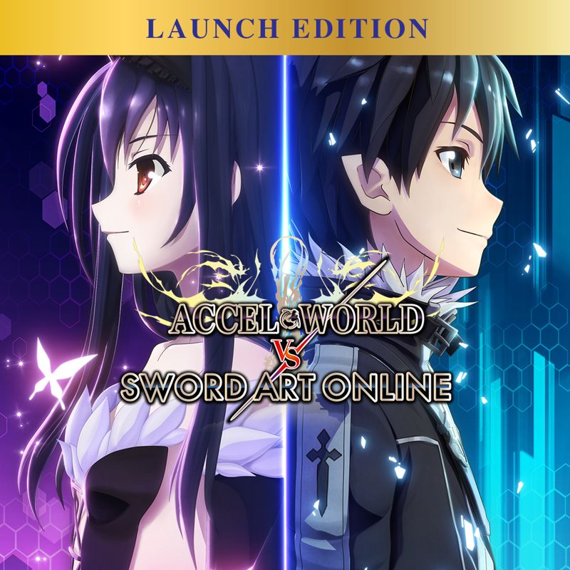 Front Cover for Accel World VS Sword Art Online (Launch Edition) (PlayStation 4) (download release)
