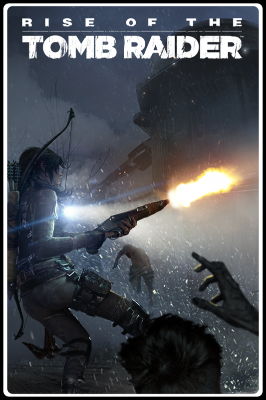 Front Cover for Rise of the Tomb Raider: Cold Darkness Awakened (Xbox One) (Download release)