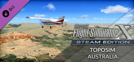 Front Cover for Microsoft Flight Simulator X: Steam Edition - Toposim Australia (Windows) (Steam release)