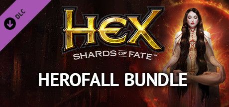 Front Cover for Hex: Shards of Fate - Herofall Bundle (Macintosh and Windows) (Steam release)
