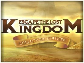 Front Cover for Escape the Lost Kingdom (Collector's Edition) (Windows) (Gogii Games release)