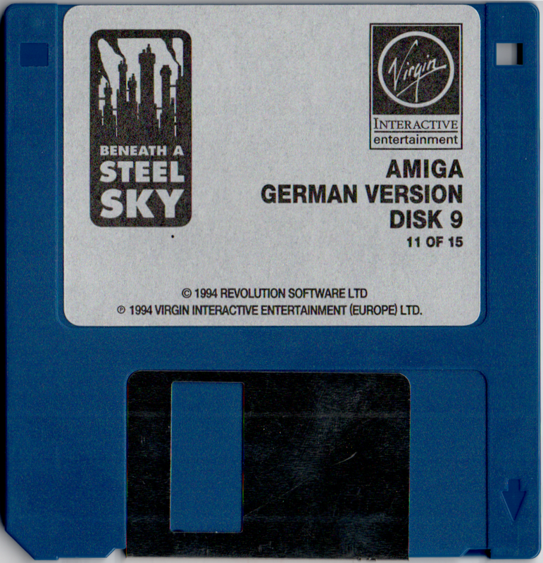 Media for Beneath a Steel Sky (Amiga): Disk 11