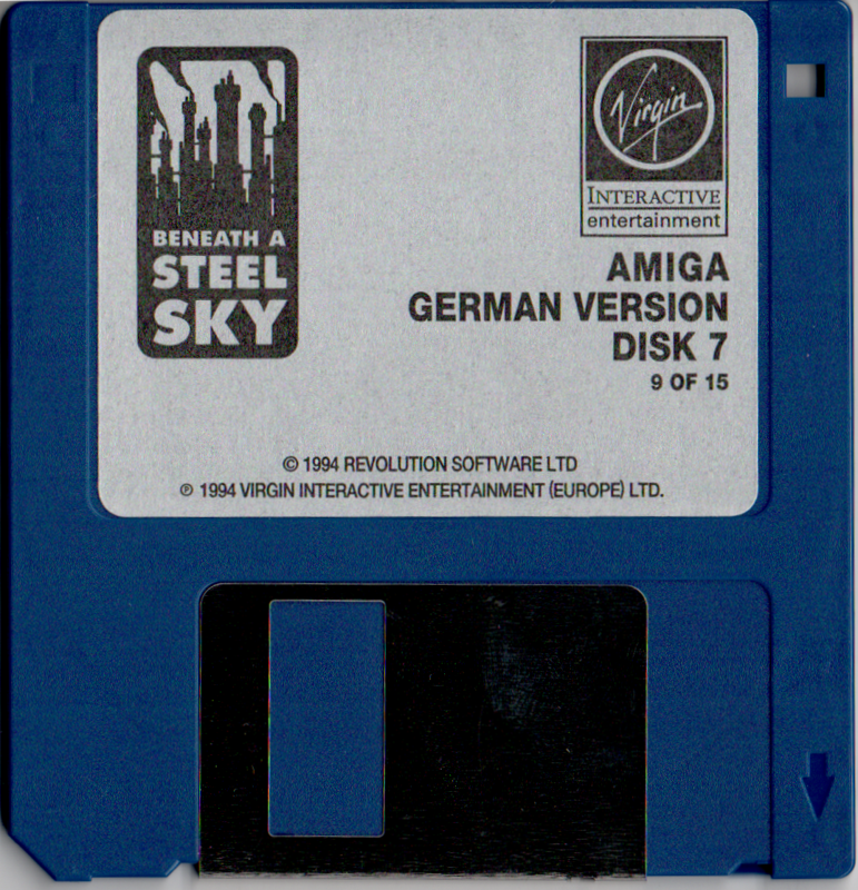 Media for Beneath a Steel Sky (Amiga): Disk 9