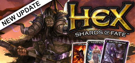 Front Cover for Hex: Shards of Fate (Macintosh and Windows) (Steam release)