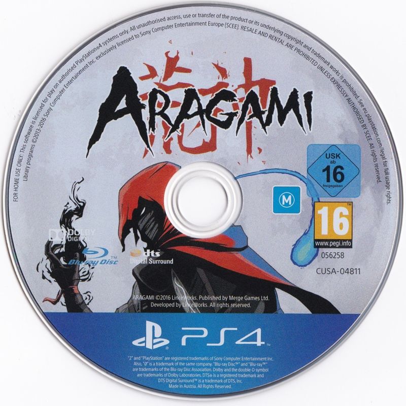Media for Aragami (Signature Edition) (PlayStation 4)
