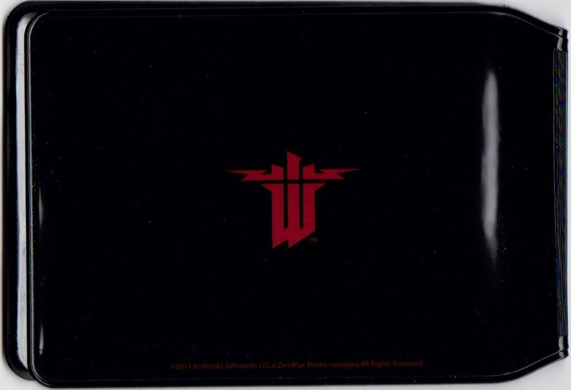 Extras for Wolfenstein II: The New Colossus (Welcome to Amerika! Edition) (Windows): Travel Card Holder - Back