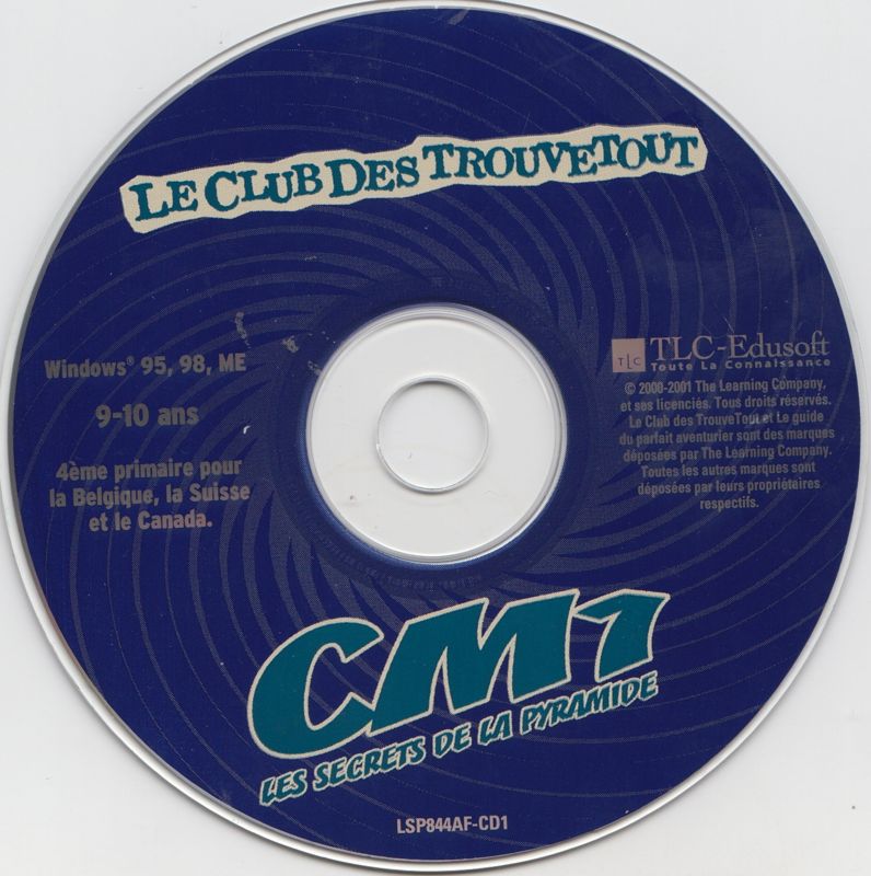 Media for The ClueFinders: 4th Grade Adventures (Macintosh and Windows) (2 Discs 2001 release): Disc 1