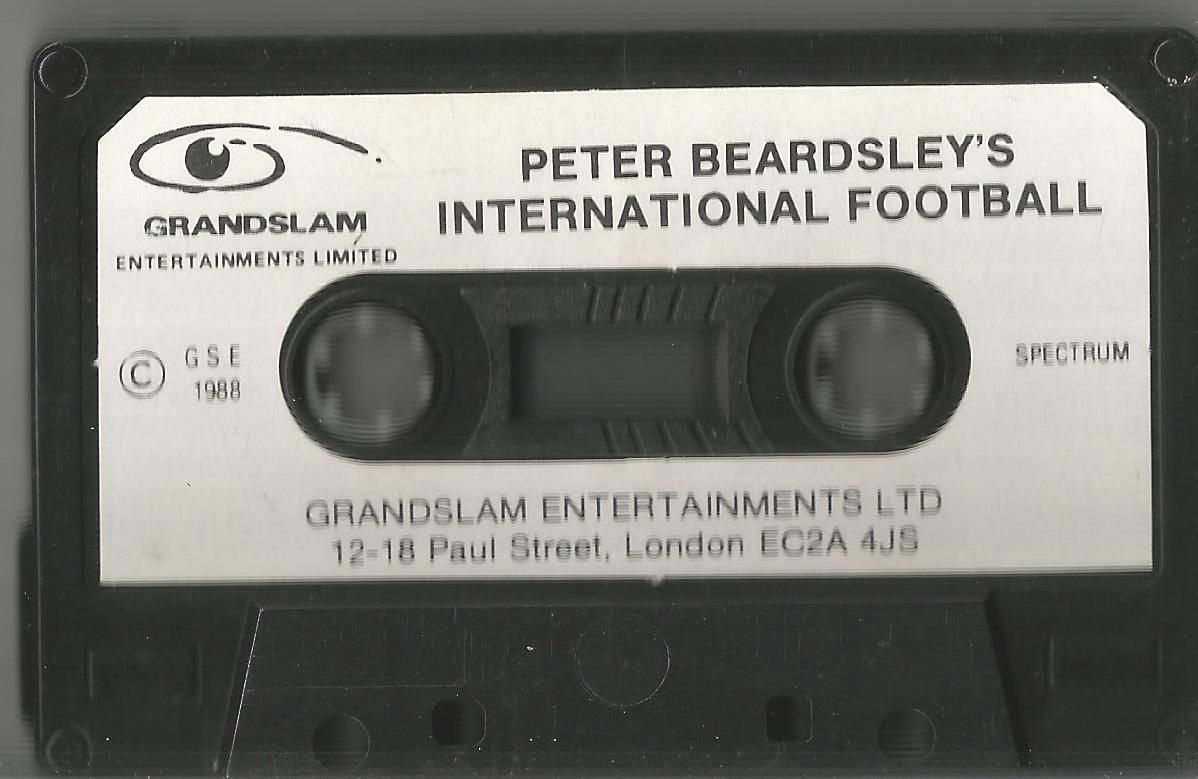 Media for Peter Beardsley's International Football (ZX Spectrum) (Bug Byte Premier Release)