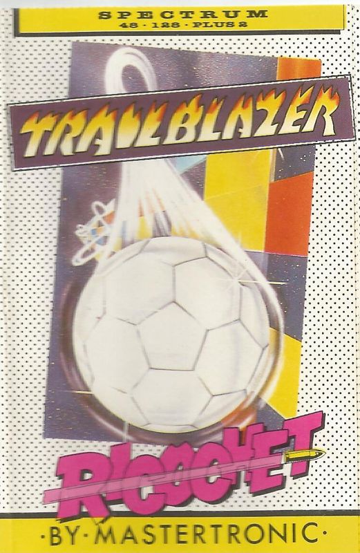 Front Cover for Trailblazer (ZX Spectrum) (Ricochet! budget release)