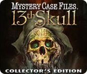 Front Cover for Mystery Case Files: 13th Skull (Collector's Edition) (Macintosh and Windows) (Big Fish Games release)