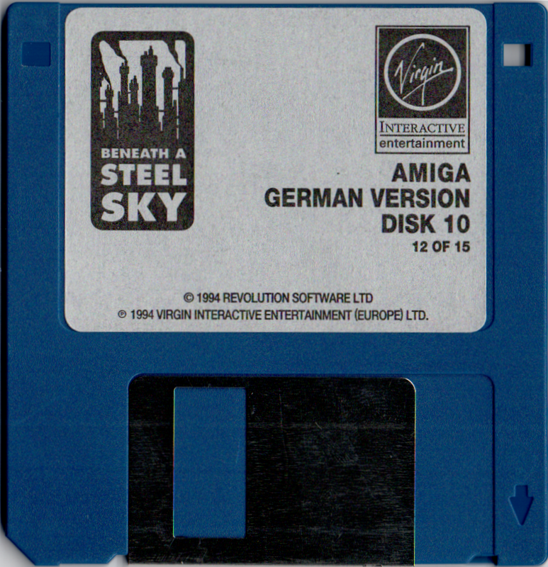 Media for Beneath a Steel Sky (Amiga): Disk 12